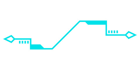 technology pointing line