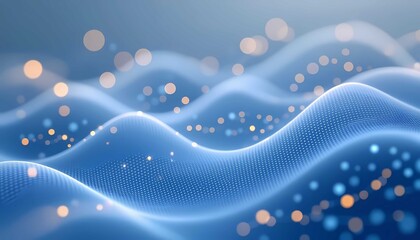 Professional corporate finance background with geometric forms and realistic depth