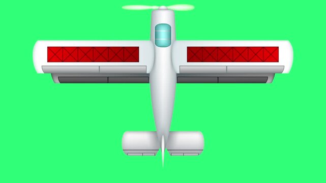 Small vintage plane video download background