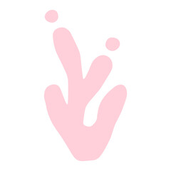 Obraz premium pastel seaweed element