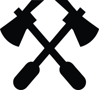 tlingit clan crest silhouette vector illustration on transparent background