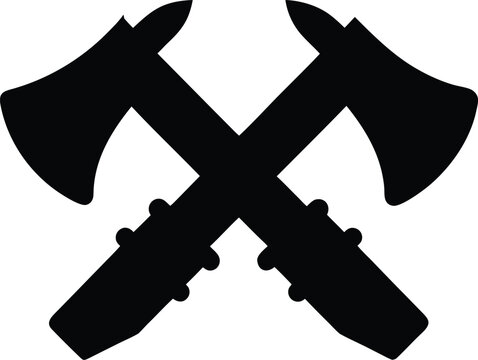 tlingit clan crest silhouette vector illustration on transparent background