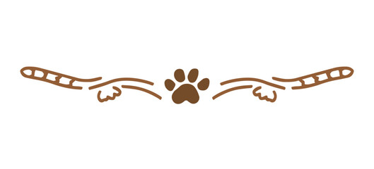 animal paw divider © KEN111