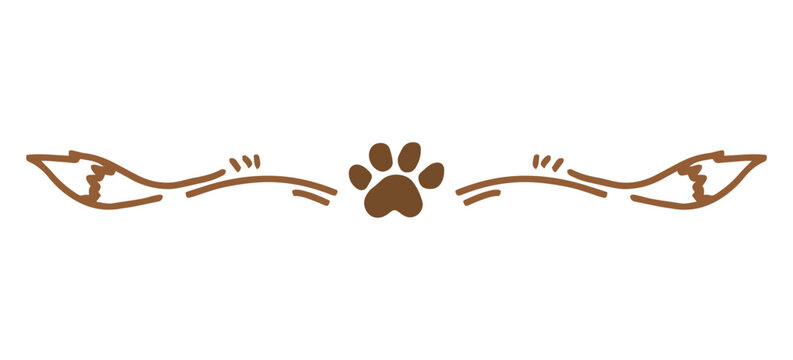 animal paw divider