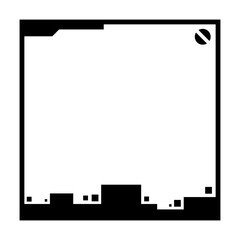 abstract square frame