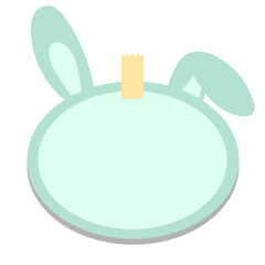 Obraz premium animal sticky note