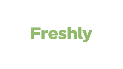 Freshly green minimalist logo design for branding and marketing success