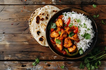 Delicious Punjabi kofta sabji a beautiful bowl presentation