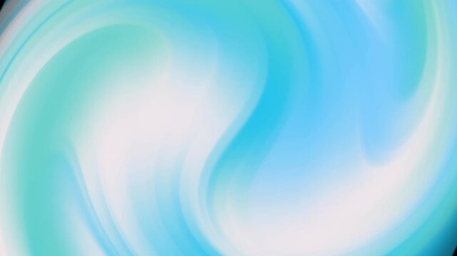Abstract blue and white swirling pattern background.