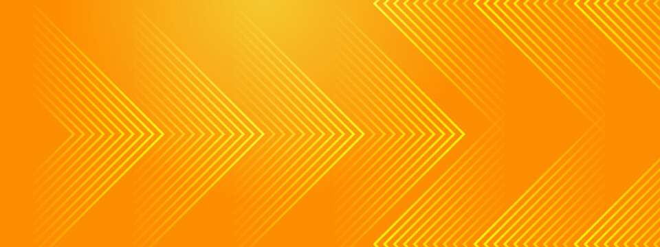 Abstract background featuring repeating orange chevron and arrow patterns with a warm glow
