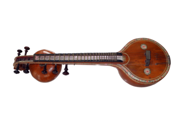 Veena, the traditional musical instrument