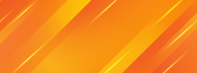 Dynamic orange background with bright diagonal speed lines and glowing light effects © SyahCreation
