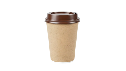 Brown Kraft Paper Coffee Cup with Lid