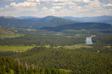 Obraz premium Scenic views in Grand Teton National Park