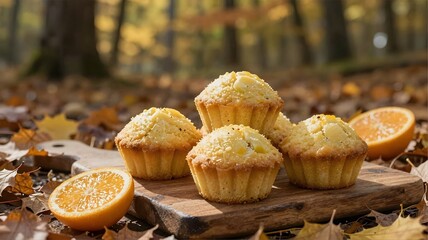 cupcake in the forest