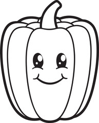 pumpkin with a smile