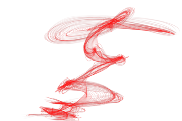 Crimson Particle Smoke Overlays – Fine Scribbled Red Light Trails Creating Energetic Textured Waves for Edgy Abstract Backgrounds and Photo Effects

