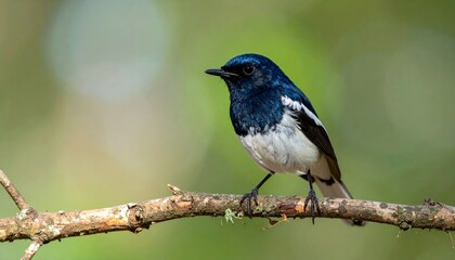 Obraz premium blue tit perched on a branch