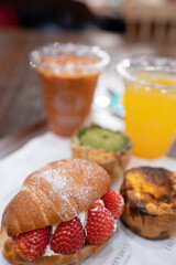 Baykery in the coffee shop