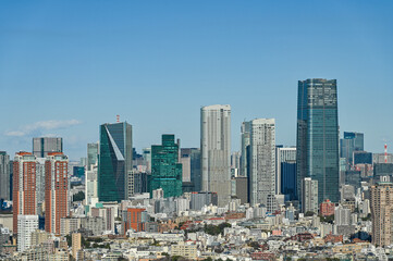 日本東京の都市風景