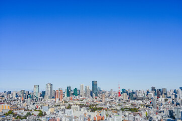 日本東京の都市風景