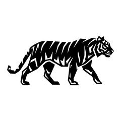 Obraz premium tiger geometric shape design
