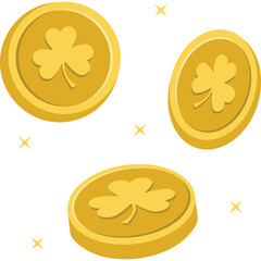 Coins St Patricks Day Decoration