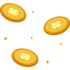 Coins St Patricks Day Decoration
