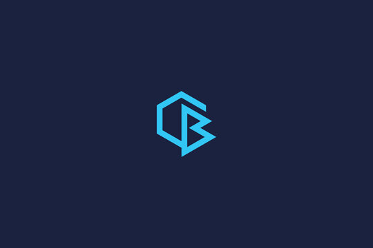 letter cb logo icon design template with vector inspiration logo simple design