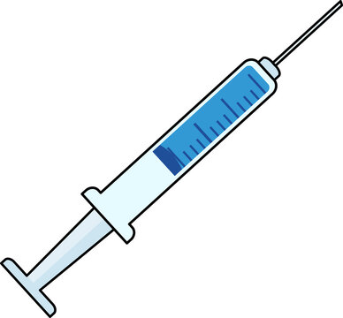 syringe with needle