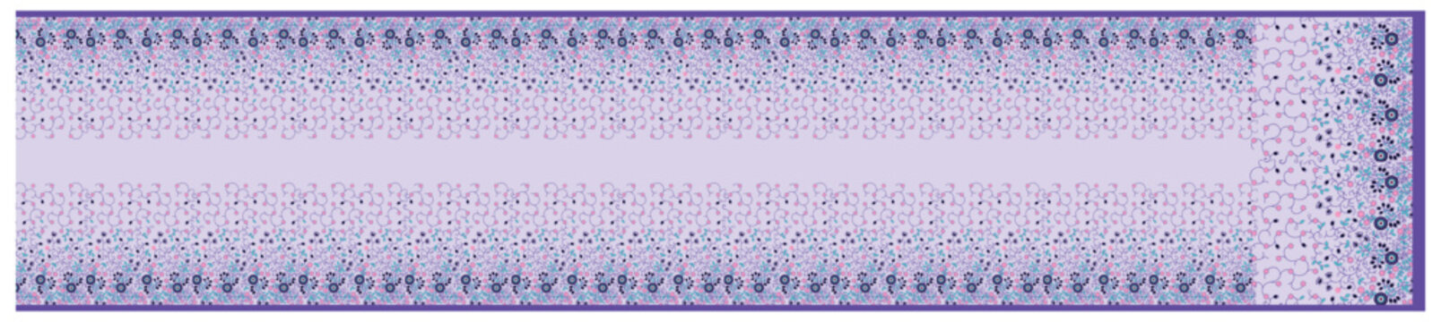 The Art of textile printed design with multi pattern and colorful effective