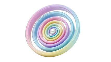 Pastel Swirl with Pearl