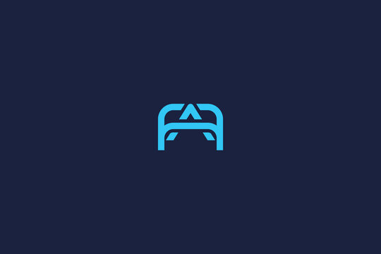 letter faf logo icon design template with vector inspiration logo simple design
