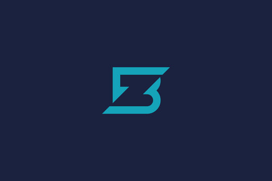 letter zb or bz logo icon design template with vector inspiration logo simple design