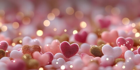 Minimalist 3D Chrome Heart on Dark Background with Copy Space, Luxury Silver Metallic Wallpaper for Valentines Day