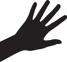 Obraz premium Hand Gesture Vector Icon Bundle