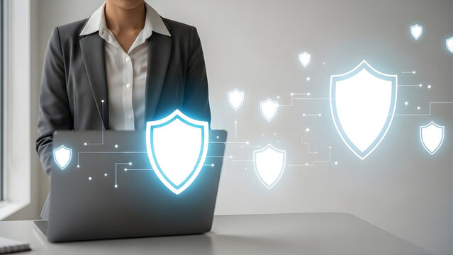 Corporate data safety and information security in a minimal office setting