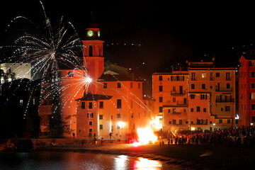 Camogli Liguria New Year's Eve 2025 2026 fireworks