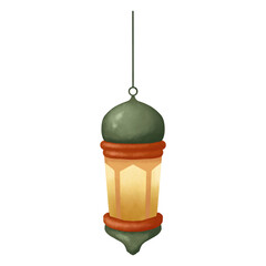 Islamic lantern for ramadan and eid mubarak 