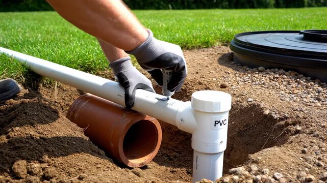 How to Connect PVC Pipes for Underground Drainage
