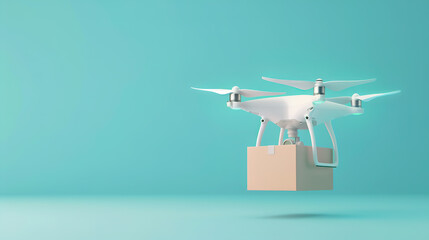 Cargo drones flying at low altitudes over cities: An economic concept
