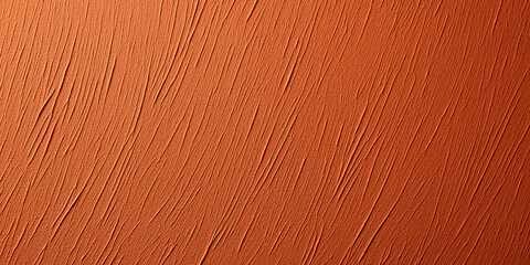 Dusty orange background with a textured, tactile print in a minimal design.