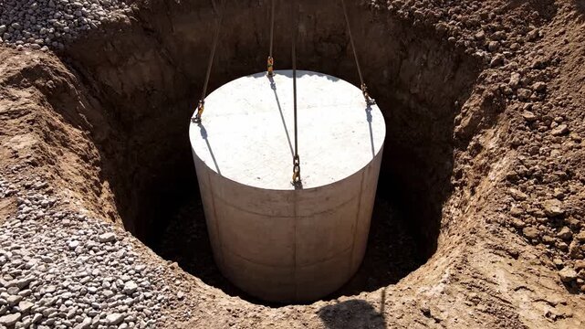 Heavy Lift: Installing a Massive Underground Concrete Tank