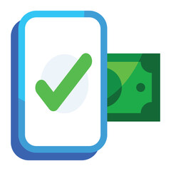 Mobile payment icon design