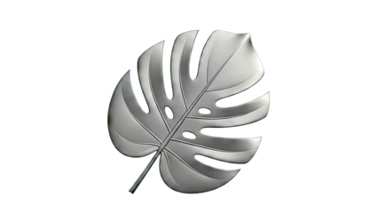 Monstera Leaf Silhouette