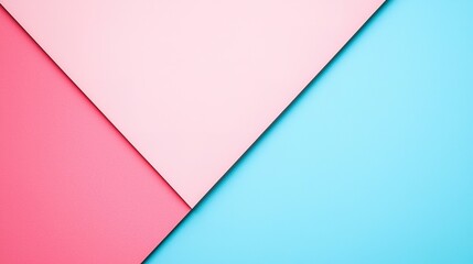 Fototapeta premium Minimalist valentine's day color chaos pastel paper art studio setting abstract view creative concept