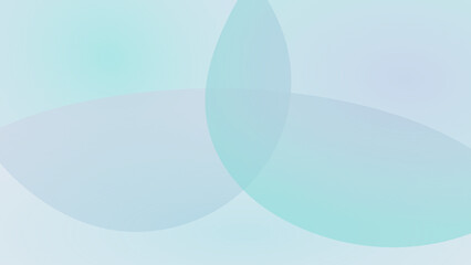 青色系のグラデーションの背景　