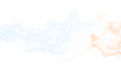 Soft Light Abstract White Background With Pastel Hues.