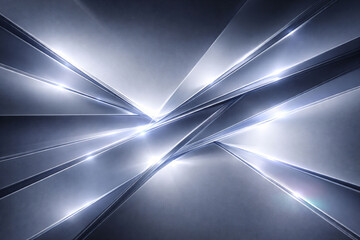 控えめな光沢を持つミニマル金属テクスチャ　先端テック向け背景