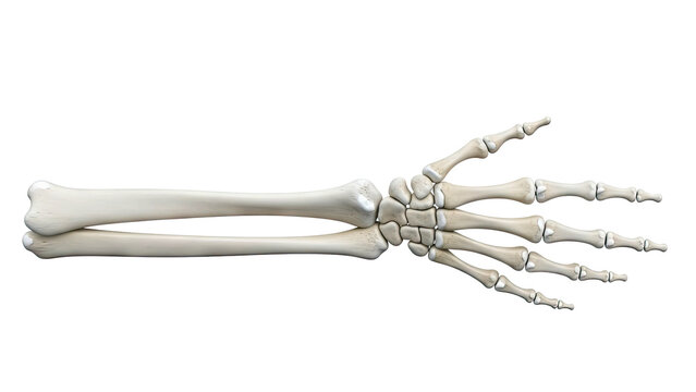 Human Arm and Hand Skeleton